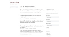 Desktop Screenshot of dansalva.com